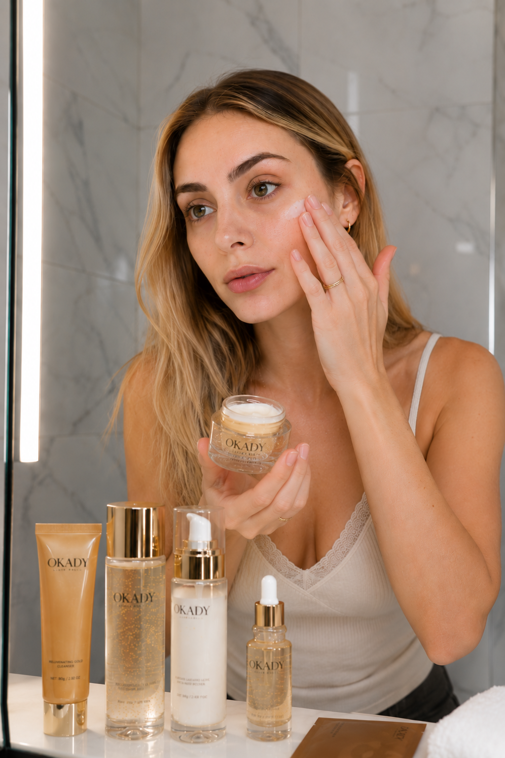 Set Ritual Antiedad Tonificante 24K
