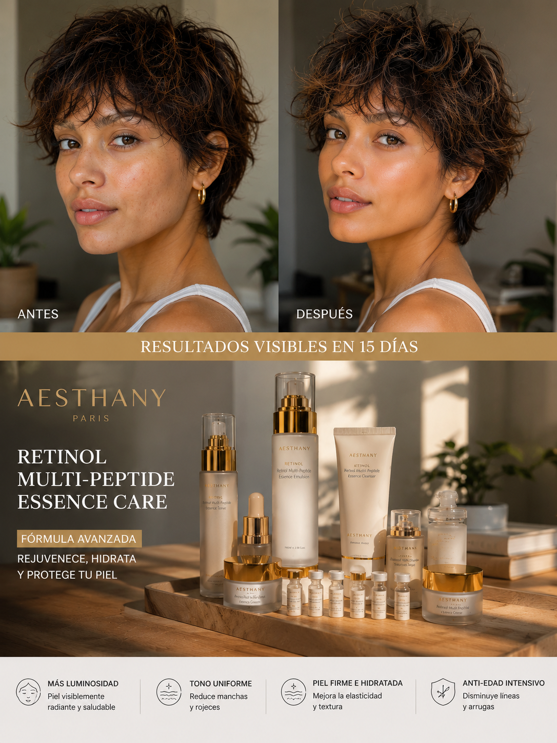 Set Ritual Antiedad Retinol & Multi-Péptido