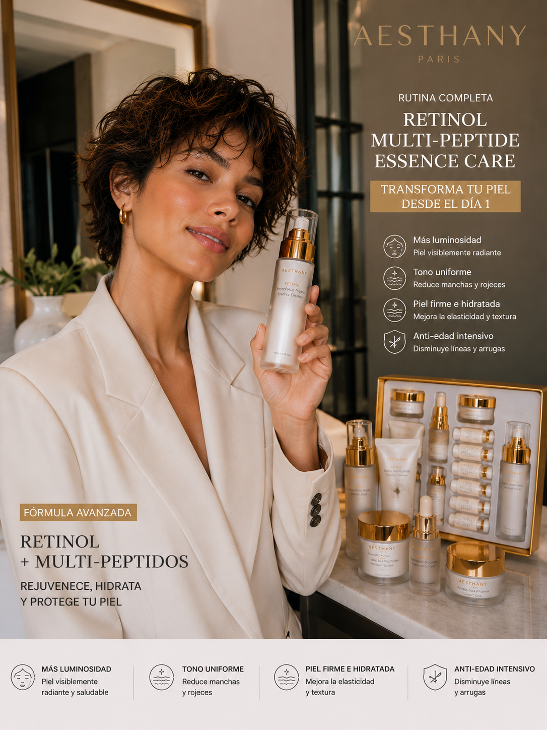 Set Ritual Antiedad Retinol & Multi-Péptido