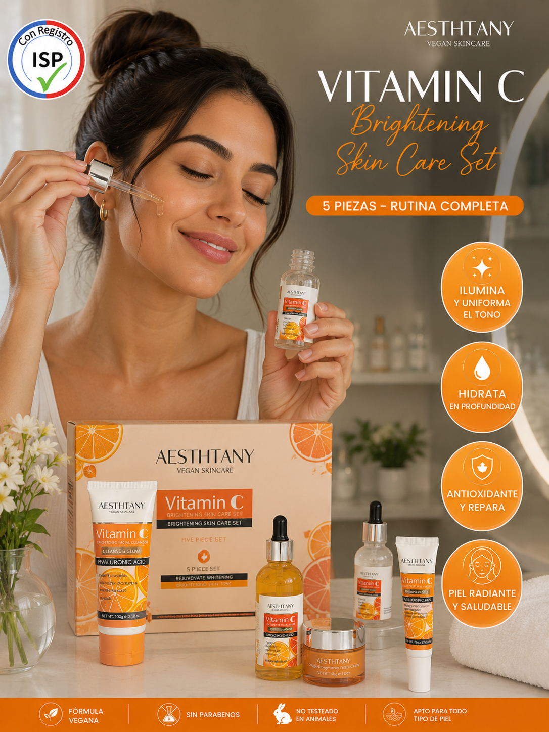 Set Ritual Iluminador Vitamina C