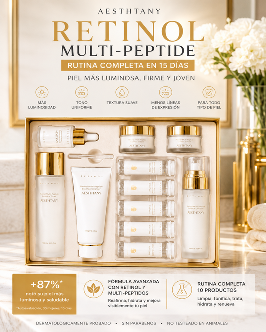 Set Ritual Antiedad Retinol & Multi-Péptido
