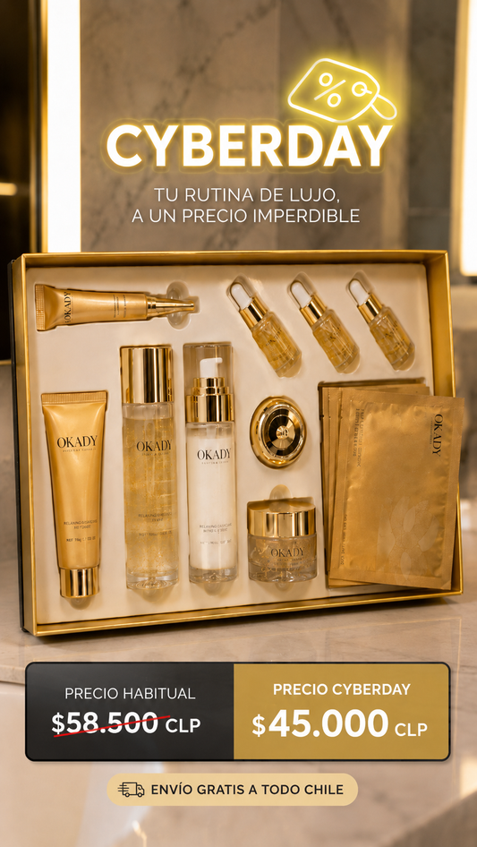 Set Ritual Antiedad Tonificante 24K